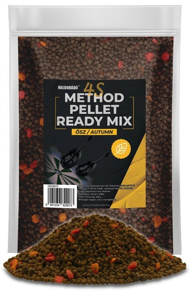 Haldorádó Pelety 4S Method Pellet Ready Mix 600 g 2-4 mm (2)